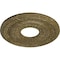 Ekena Millwork Lauren Medallion (Canopies up to 6 1/4"), 20 5/8"OD x 6 1/4"ID x 1 3/8"P, Mississippi Mud Crackle CM20LNMMC - alternate 2